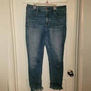 AEO Hi-Rise Jegging AMERICAN EAGLE Super Stretch Size 14 Date 5/16